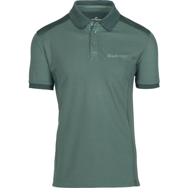 black forest Funktions-Poloshirt mit Mesh pine green | XS