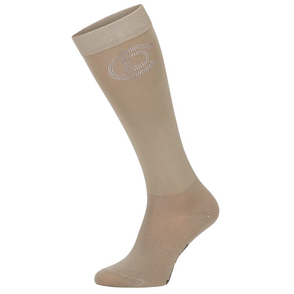 Cheval de Luxe Thinsocks met glitterlogo 