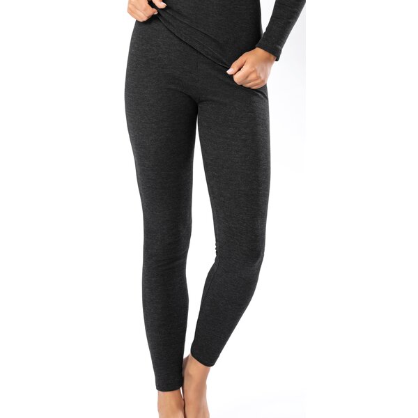 POMPADOUR thermoleggings anthracite melange | 38
