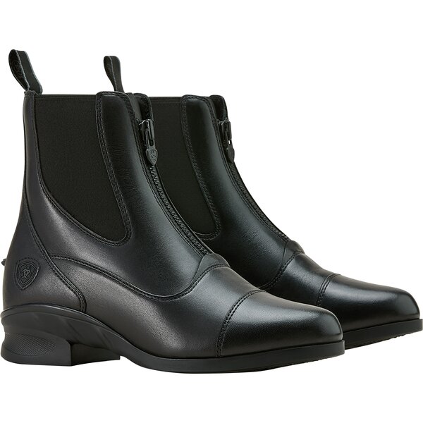 ARIAT enkellaars Heritage Zip Paddock black | 37