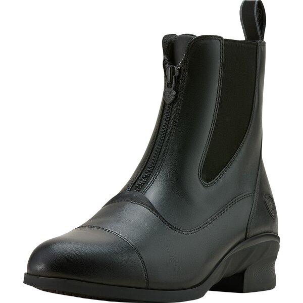 ARIAT enkellaars Heritage Zip Paddock black | 42
