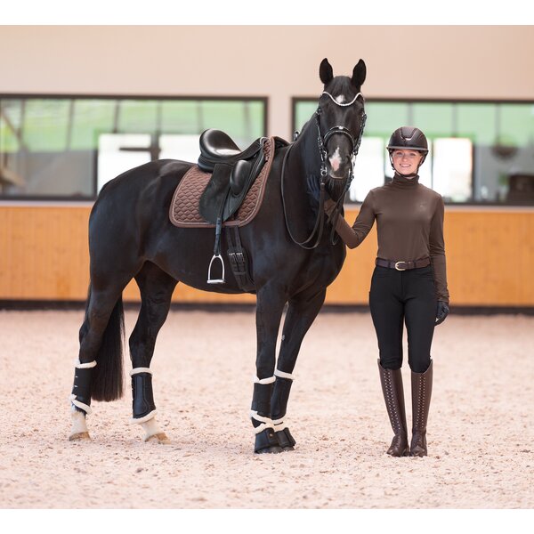 Cheval de Luxe rijlaarzen Paris mocha | 40 HE (hoog/nauw)