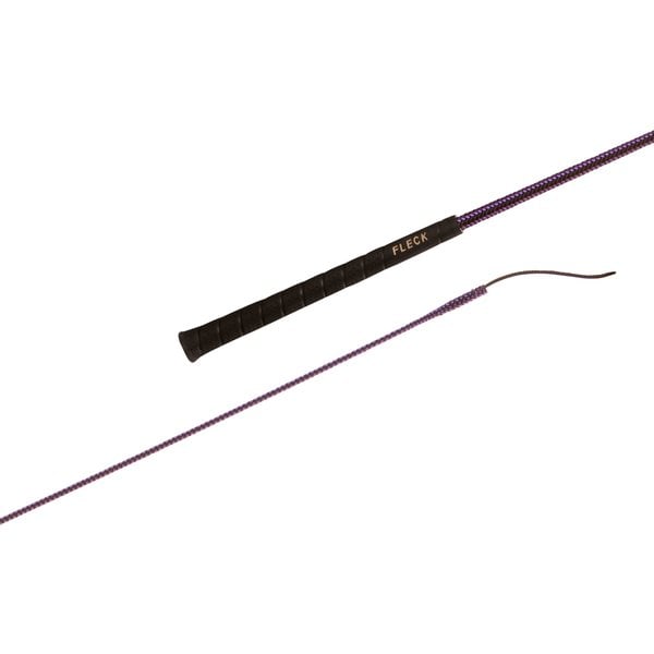 FLECK Dressurgerte in 2-Farb-Optik lila/schwarz | 110 cm