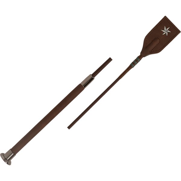 VELARI springzweep Guidance met leren handgreep 