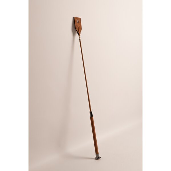 VELARI springzweep Guidance met leren handgreep 