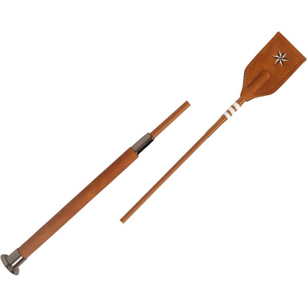 VELARI springzweep Guidance met leren handgreep 