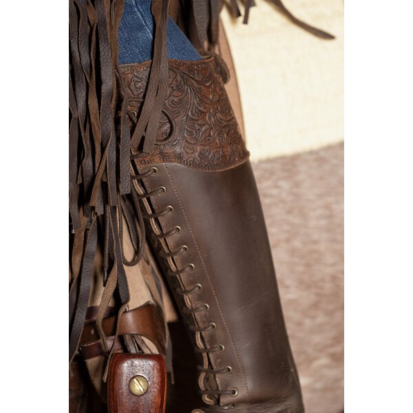 Passion 4Q Westernlaarzen met vetersluiting 