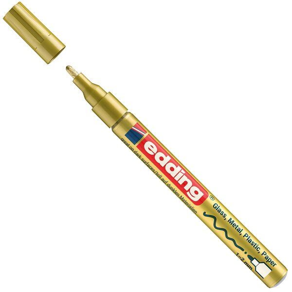 edding lakstift goud 
