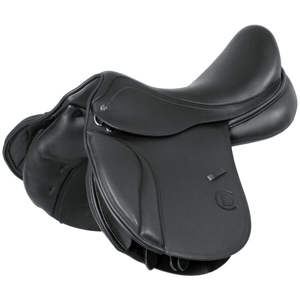 Cheval de Luxe Vielseitigkeits-Sattel Bristol schwarz | 16,5