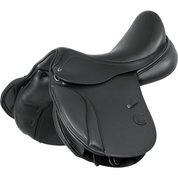 Cheval de Luxe Vielseitigkeits-Sattel Bristol schwarz | 16,5