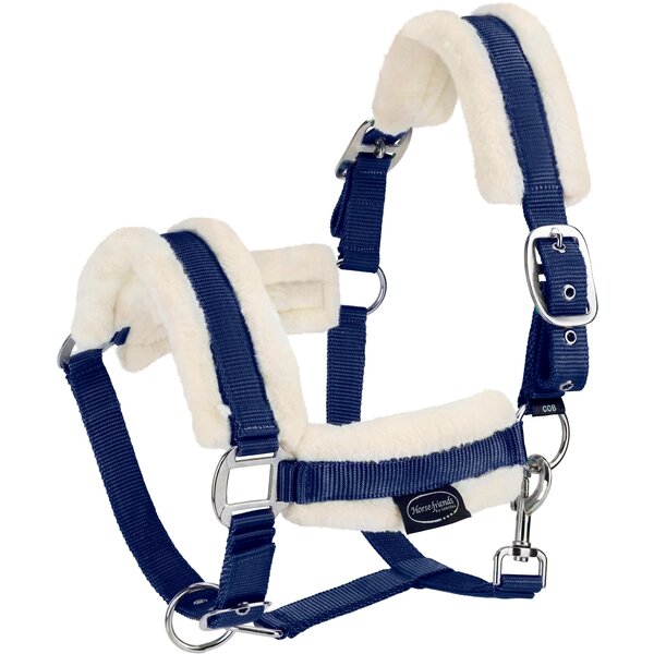 Horse-friends webhalster FauxFur Double Pin Buckle 