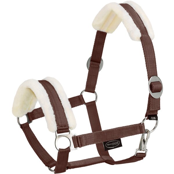 Horse-friends webhalster FauxFur Sliding Buckle 