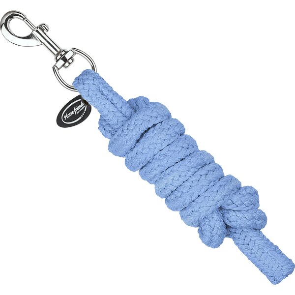 Horse-friends halster- en leidtouw, voor paarden baby blue