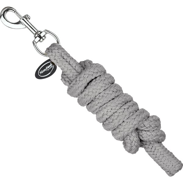 Horse-friends halster- en leidtouw, voor paarden grey
