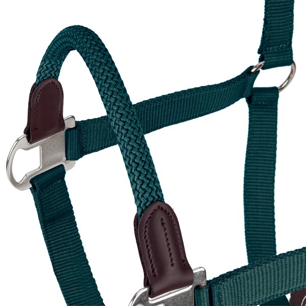 Horse-friends halster met koord-neusriem 