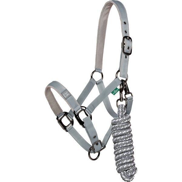 Horseware halster en halstouw Newmarket witney/charcoal | Pony