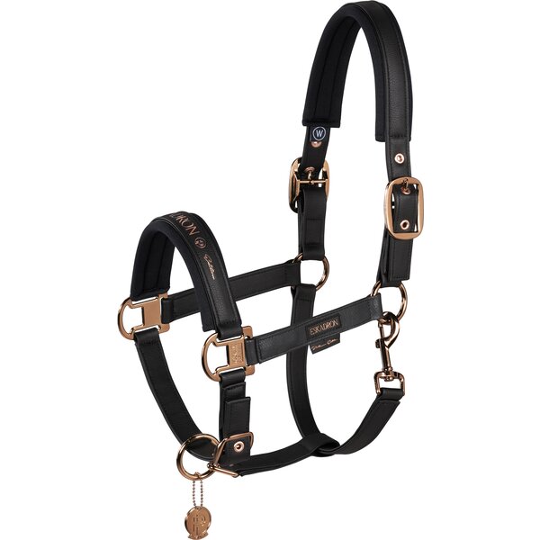 ESKADRON Platinum Halfter Doublepin Faux Leather 