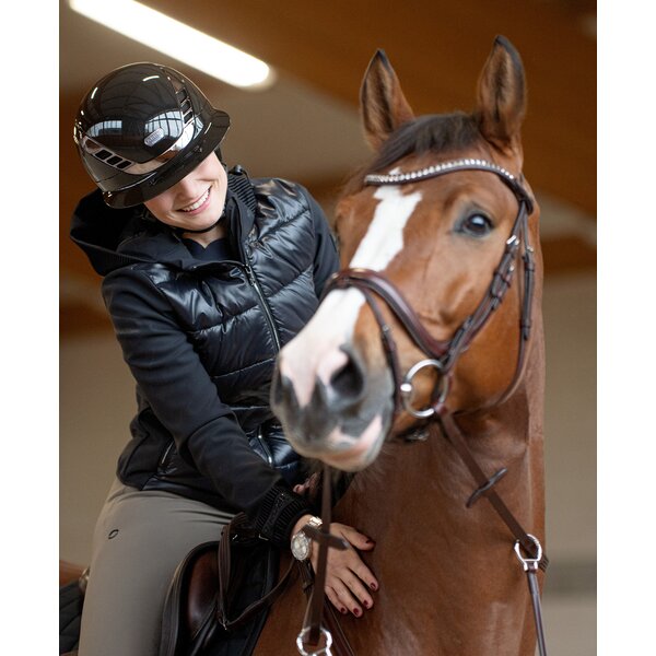 DÖBERT anatomische neusriem brown | Warmbloed