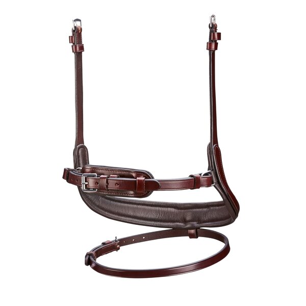 DÖBERT anatomische neusriem brown | Warmbloed