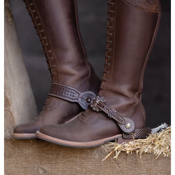 Passion 4Q sporenriemen deep brown | One size