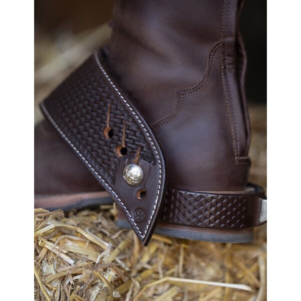 Passion 4Q sporenriemen zonder gespen deep brown | One size