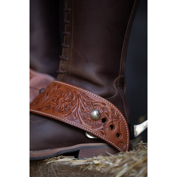 Passion 4Q sporenriemen zonder gespen light brown | One size