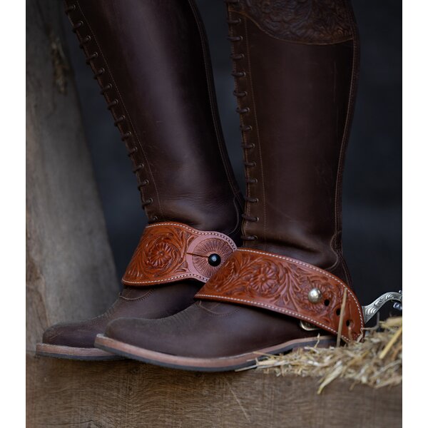 Passion 4Q sporenriemen zonder gespen light brown | One size