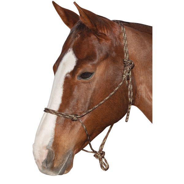 BROCKAMP Knotenhalfter Horse-Man-Halfter braun/beige | Pony