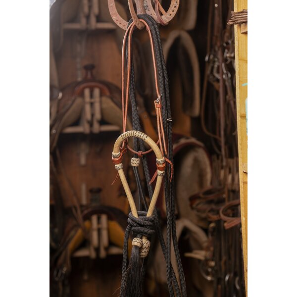 Passion 4Q bosalset light brown | Volbloed/Cob