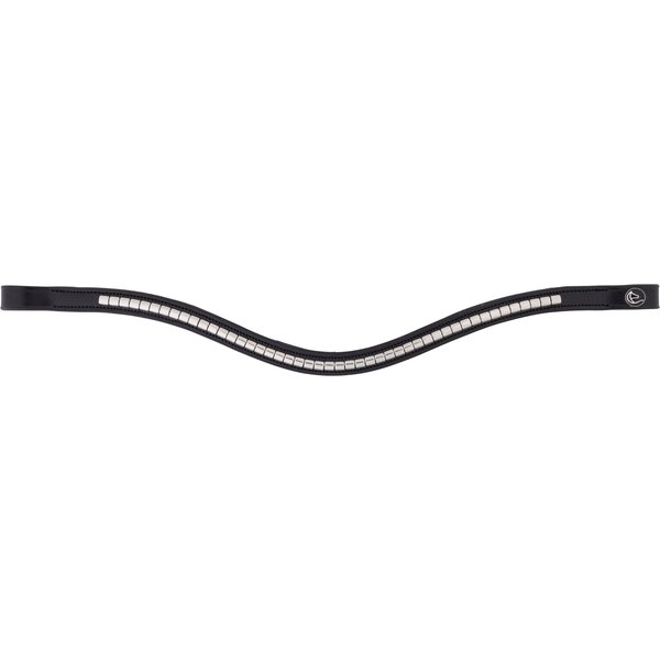 MONTIVUM frontriem Oslo black/silver | Warmbloed