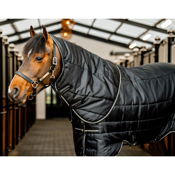 Horseware Halsteil Easy-Layer Stable 100g black / black&silver | L