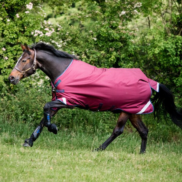 HORSEWARE-outdoordeken RAMBO Original Lite burgudy | 130 cm