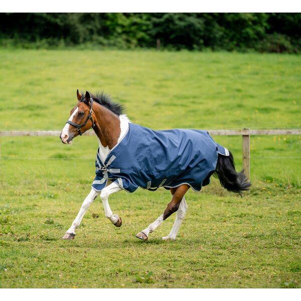 HORSEWARE outdoordeken AMIGO Bravo 12 XL Original Lite navy/titan grey | 145 cm