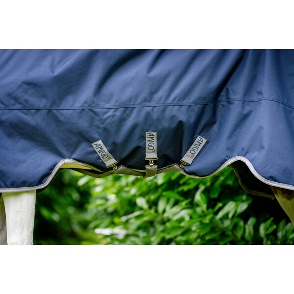 HORSEWARE outdoordeken AMIGO Bravo 12 XL Original Lite navy/titan grey | 145 cm