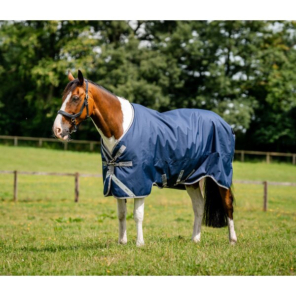 HORSEWARE outdoordeken AMIGO Bravo 12 XL Original Lite navy/titan grey | 145 cm