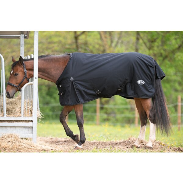 IRISh INNOVATION Outdoordecke Charlotte 200 g black | 155 cm