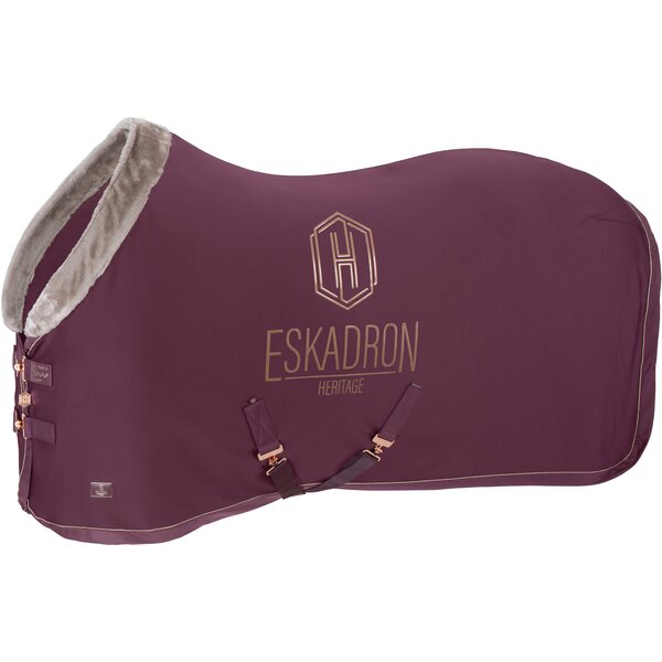 ESKADRON Heritage Abschwitzdecke Softshell Air cassis | 165cm