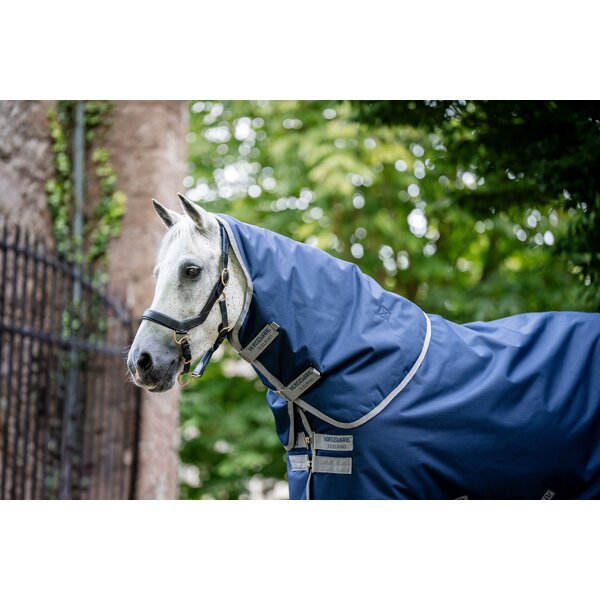 Horseware halsstuk AMIGO Ripstop 900 navy/titanium grey | XS