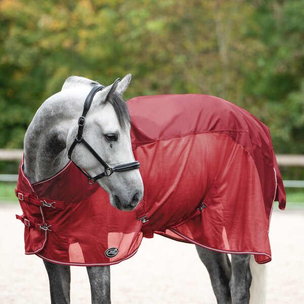 IRISh INNOVATION regen-vliegendeken ruby red | 125 cm