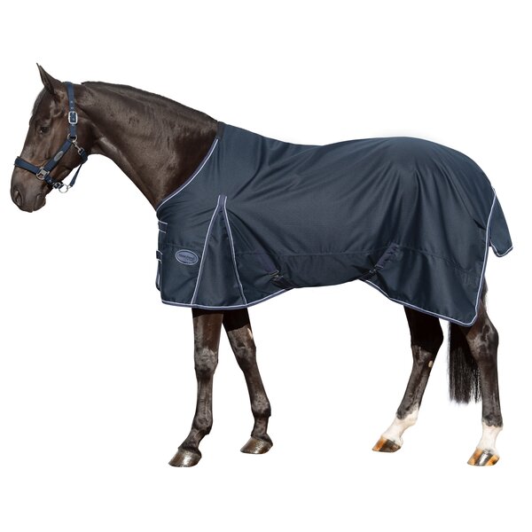 Horse-friends Outdoordecke Bremen navy/white | 125 cm