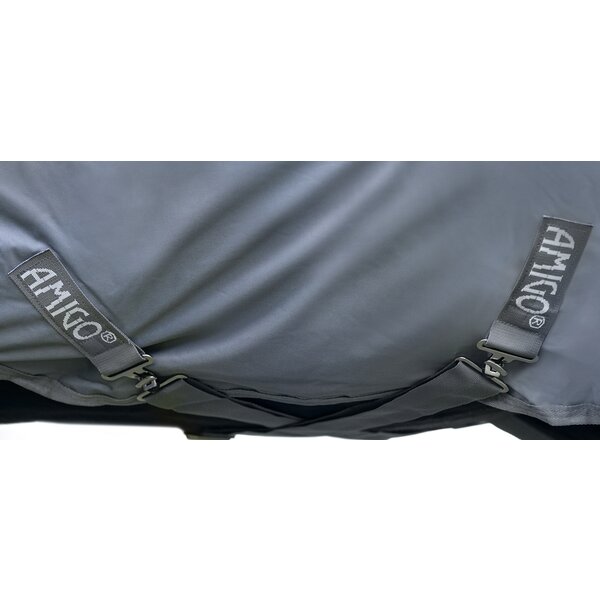 HORSEWARE outdoordeken AMIGO Hero Ripstop 100 g horseware print/silver & grey | 125 cm