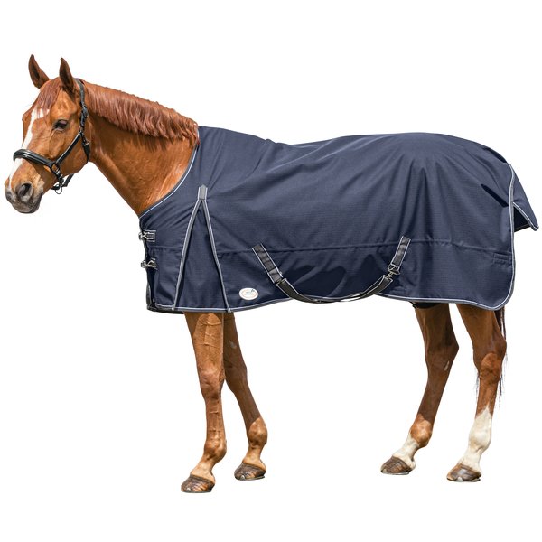 IRISh INNOVATION Outdoordecke Leeds navy | 155 cm
