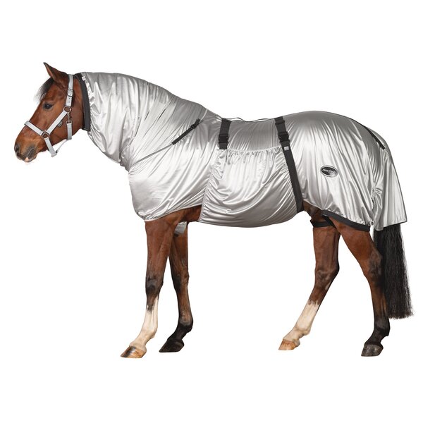 Horse-friends eczeemdeken Larisa silver | 115 cm