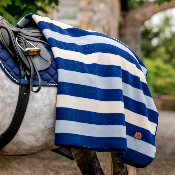 Horseware fleecedeken Newmarket Fleece witney navy | ca. 220 x 200 cm
