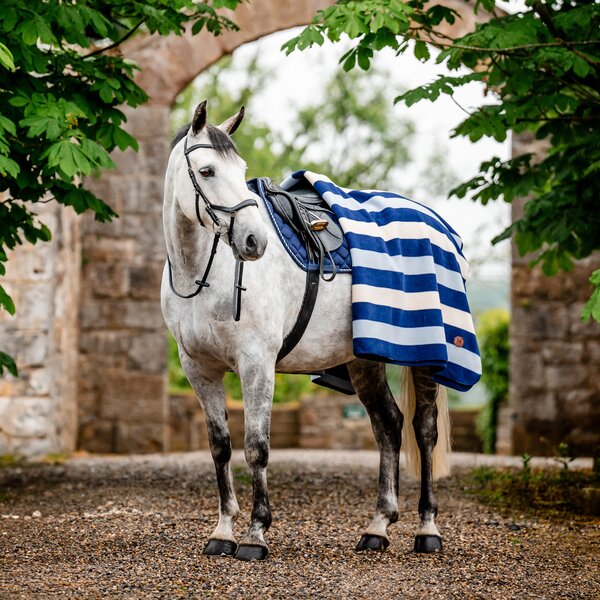 Horseware fleecedeken Newmarket Fleece witney navy | ca. 220 x 200 cm
