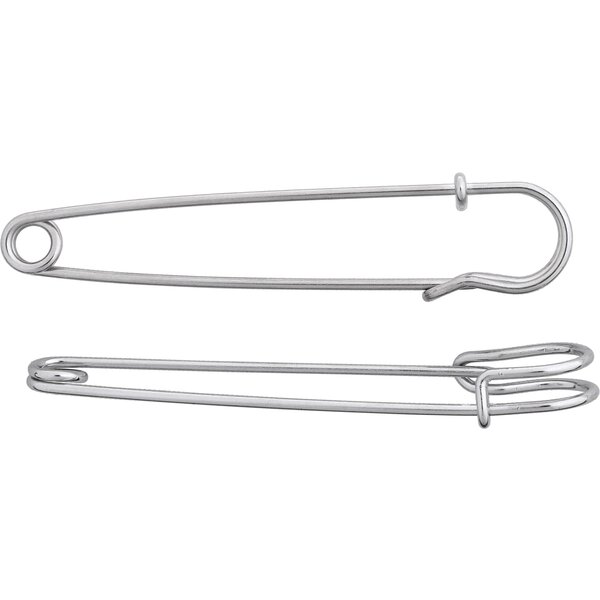 Passion 4Q veiligheidsspeld voor wedstrijdnummers silver | 10 cm