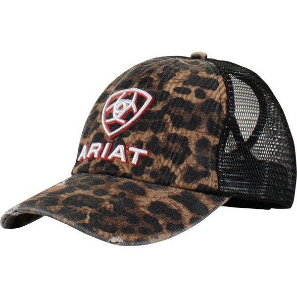 ARIAT pet Embellished Logo Cheetah Print black | One size