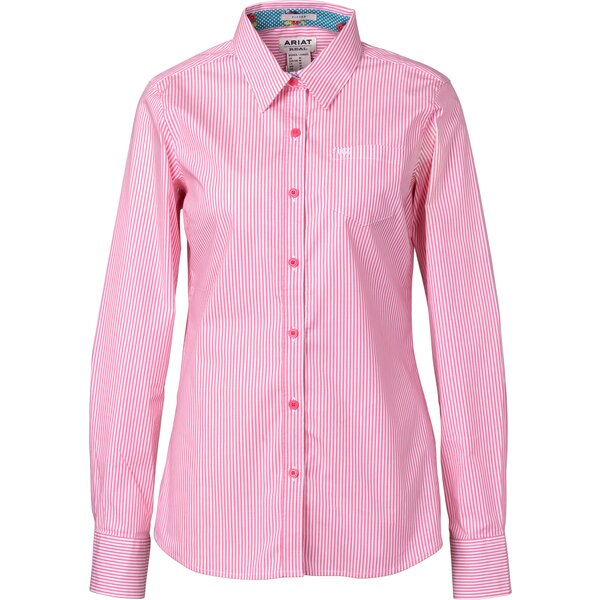 ARIAT Hemdbluse Kirby Stretch Shirt rose stripe | XXL