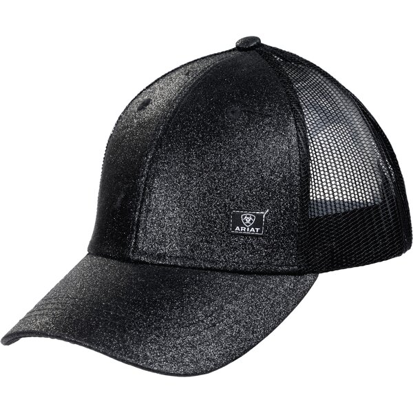 ARIAT Messy Bun Glitter Cap black | one size