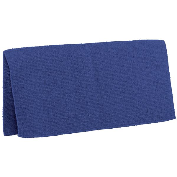 L-pro West Western-Blanket Uni-Colour royalblau
